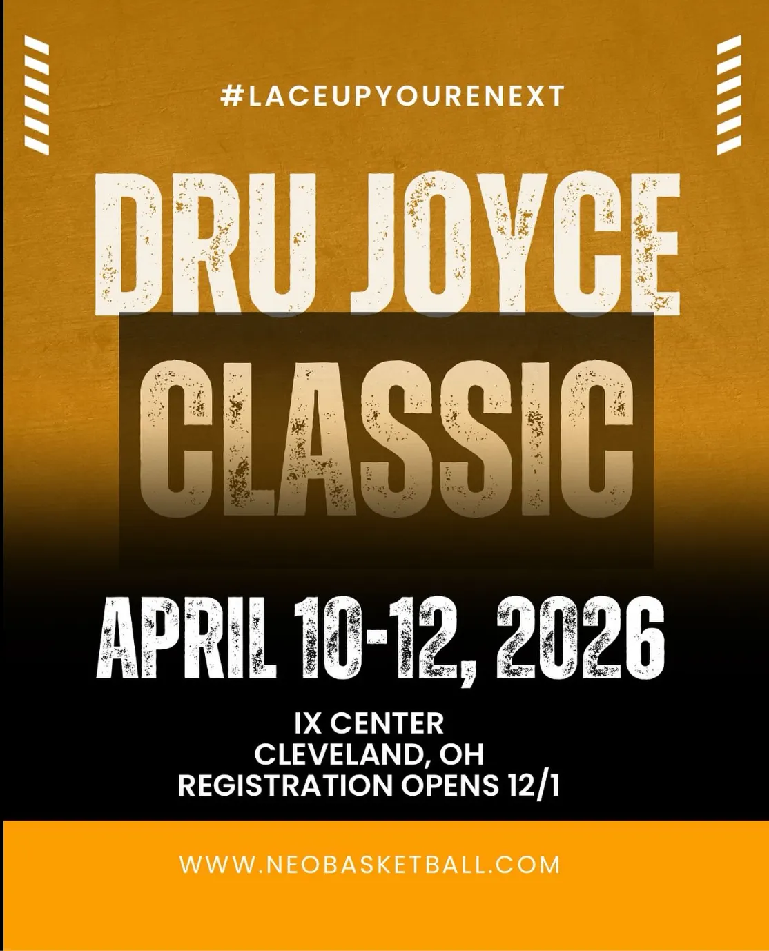 Upcoming Tournament Dru Joyce